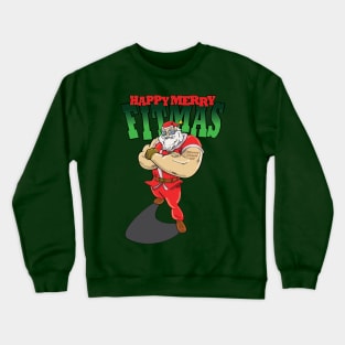 Happy Merry Fitmas Crewneck Sweatshirt